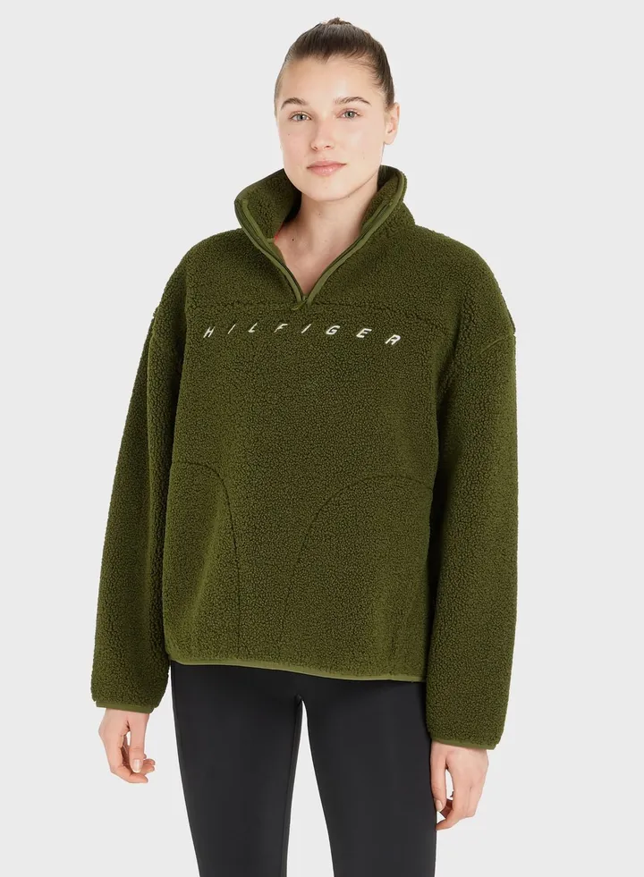 Relaxed Teddy Hoodie