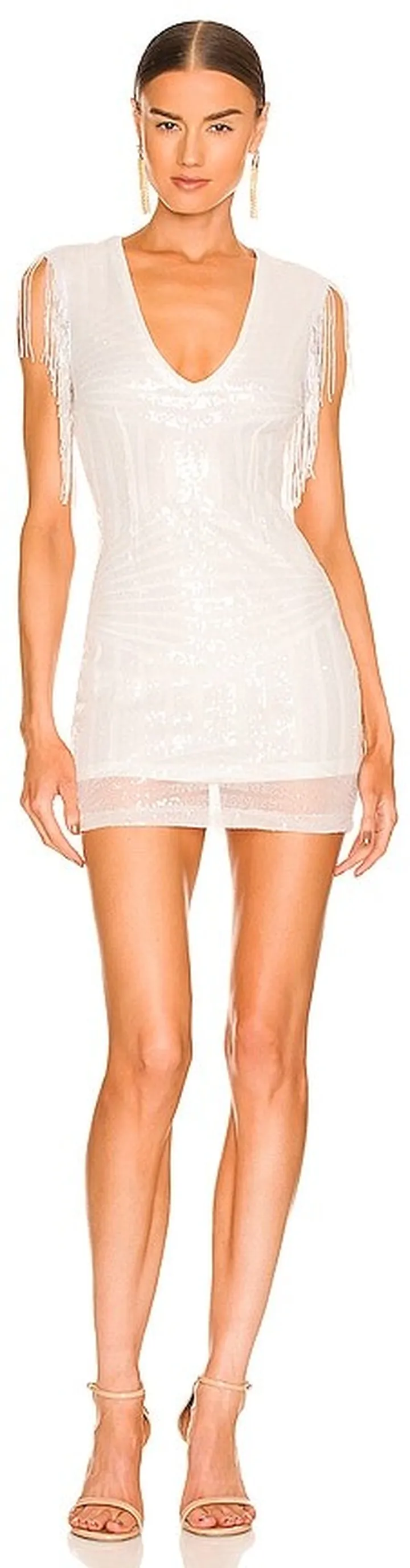 Carly Fringe Mini Dress