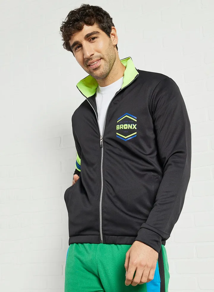 Active Wear Sweatshirt Black