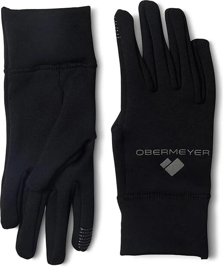 Obermeyer Liner Gloves (Black) Extreme Cold Weather Gloves