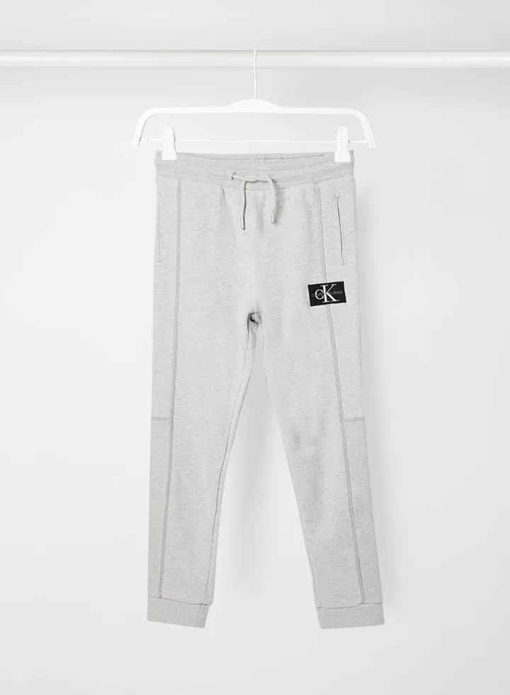 Boys Organic Cotton Sweatpants Grey