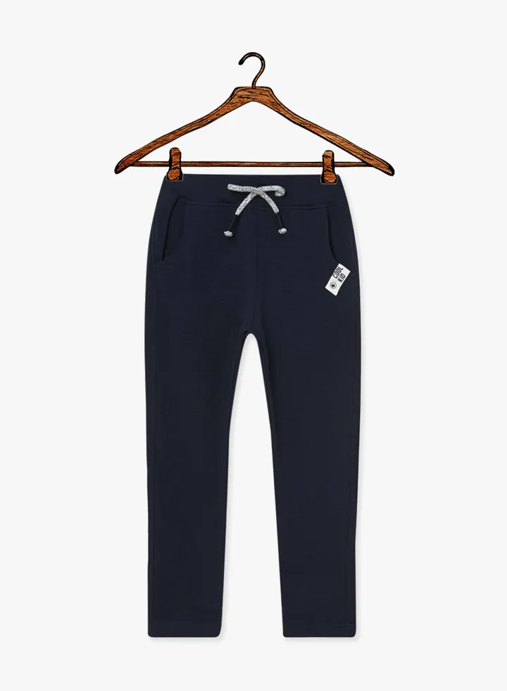 Boys Rolled Hem Pants Navy