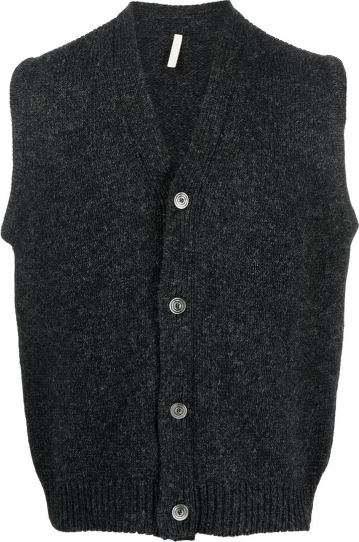 Knitted Sleeveless Jumper