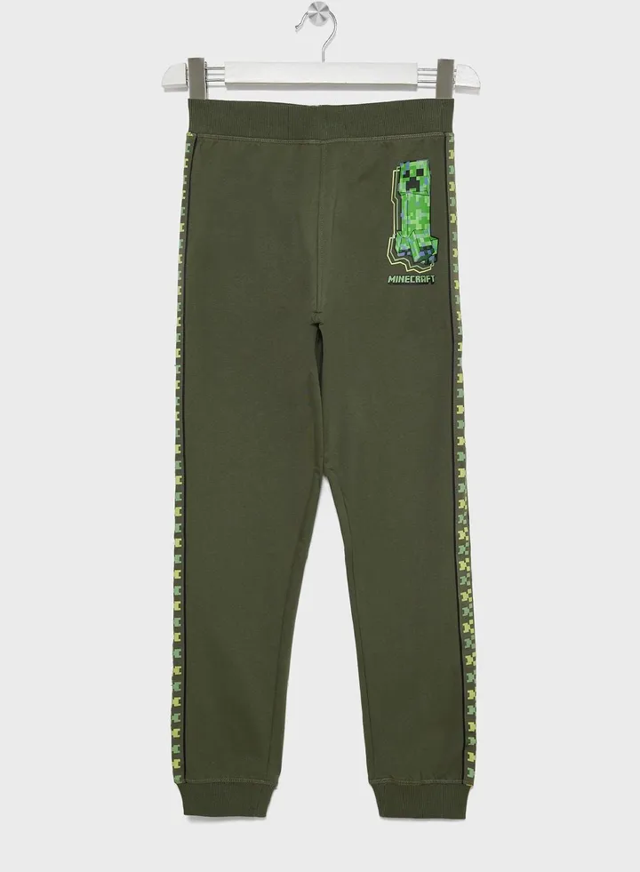 Minecraft Boys Printed Jogger