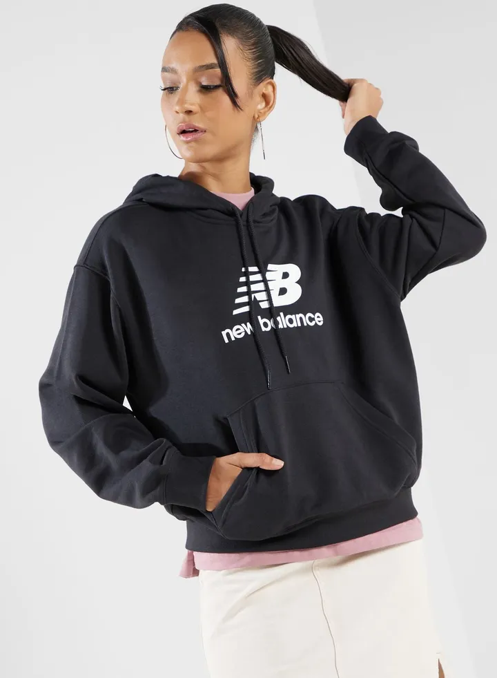 Logo Stacked Hoodie