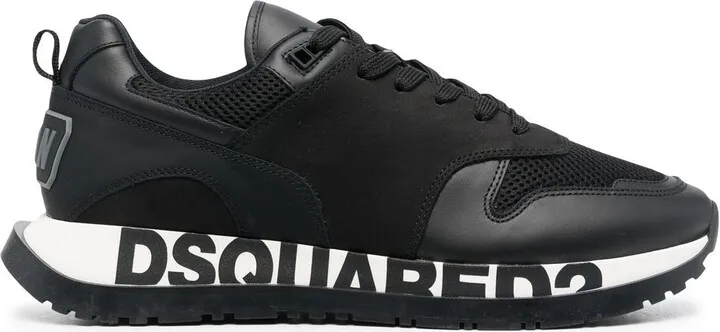 Logo-Print Low-Top Sneakers