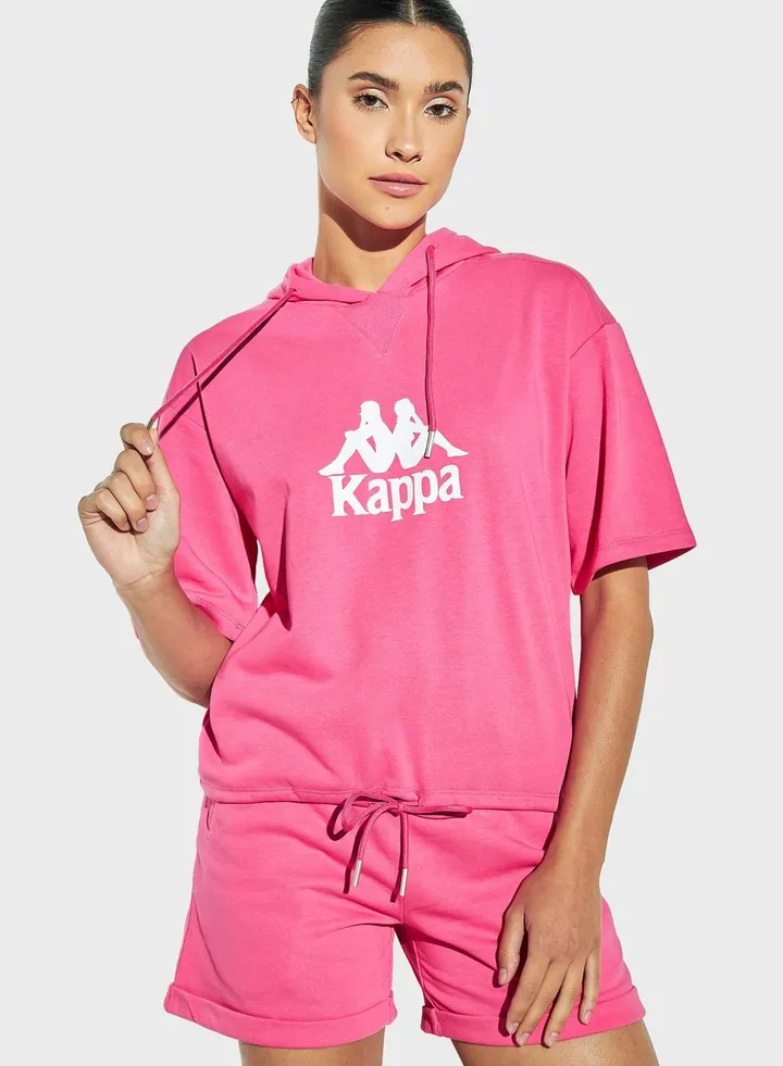 Logo Print Hoodie