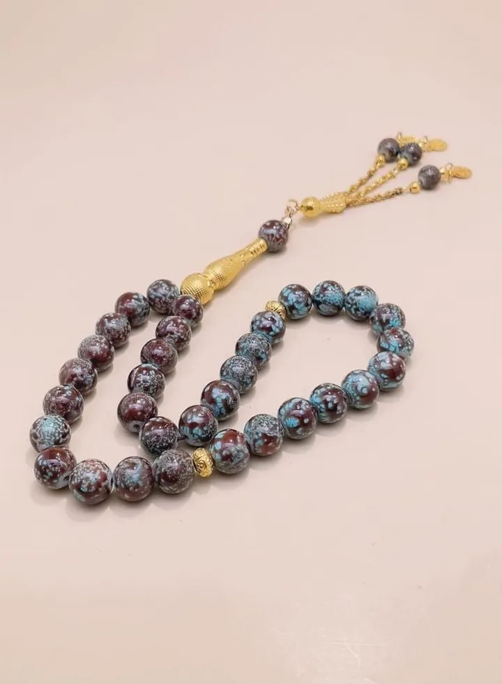 33 glass Prayer Beads/Tasbih/10mm