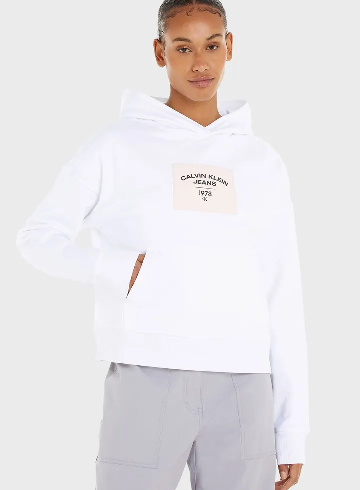 Logo Knitted Hoodie