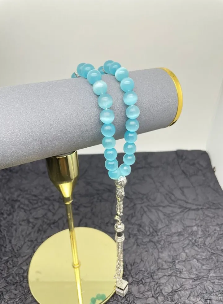 33 Natural Opal Rosary Beads Tasbih / 10mm