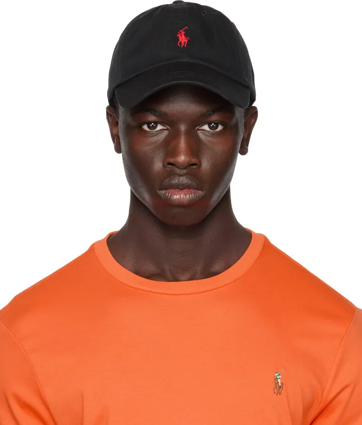 Polo Ralph Lauren Black Logo Cap