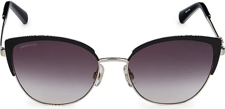 54MM Browline Sunglasses