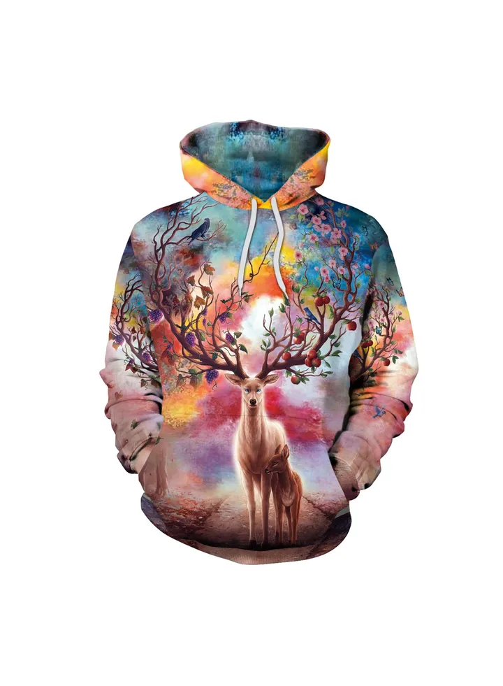Squality Long Sleeved Hoodie Men/Women Multicolour