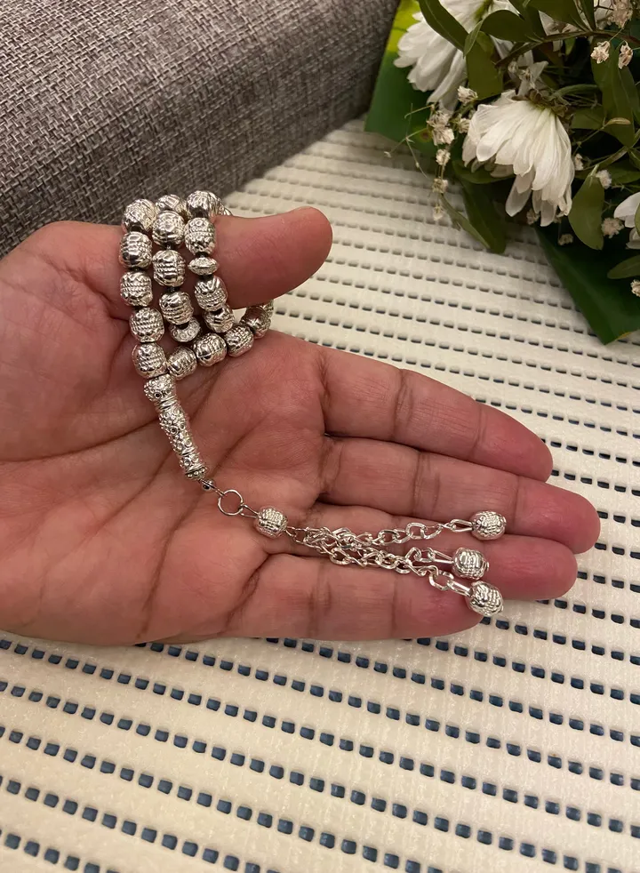 Metal Prayer Beads For Men 33 Beads