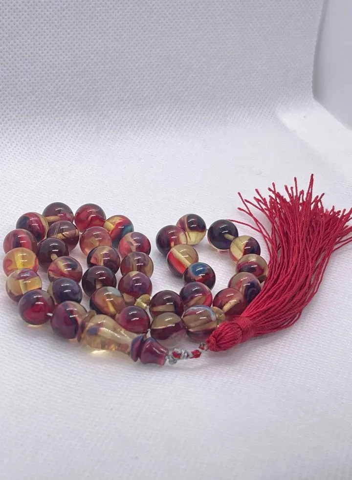 Turkish Faturan Multicoloured Prayer Beads