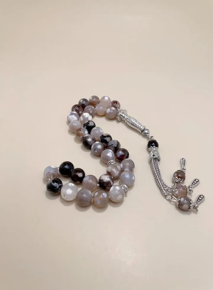 33 Glass Prayer Beads/Tasbih/10mm