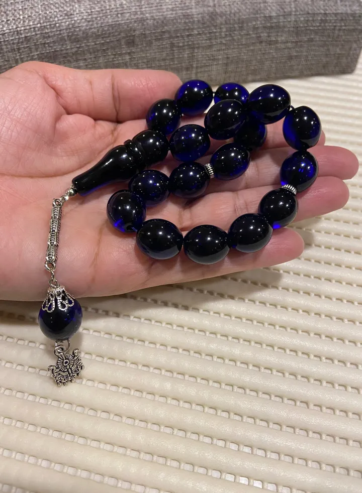 Faturan Prayer Beads For Men 17 Beads Size 13.5mm*15.5mm