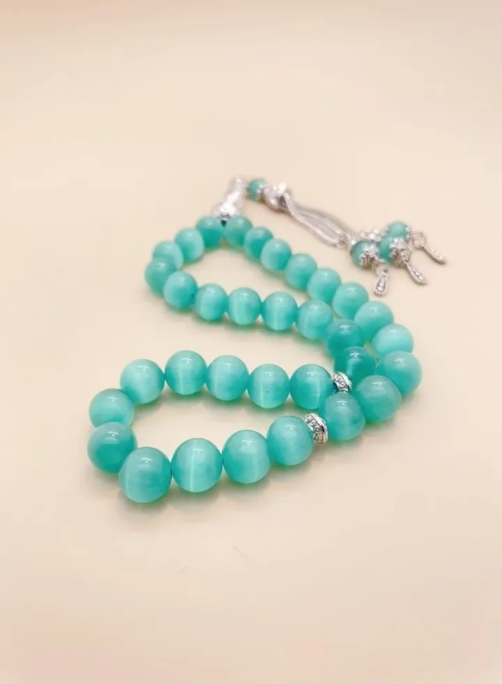 33 Picecs Natural Opal Tasbih/10mm