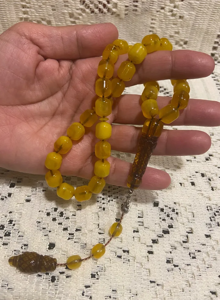 Faturan Prayer Beads For Men 33 Beads Size 10mm x 11.5mm