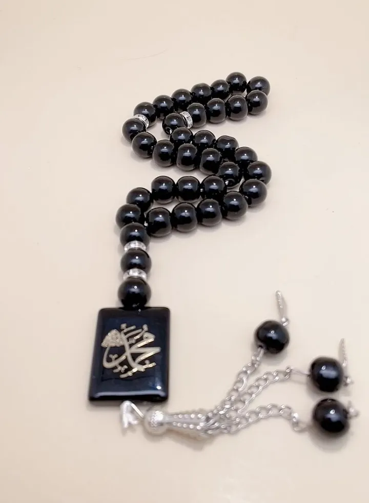 33 Imitation Agate Prayer Beads/Tasbih/10mm