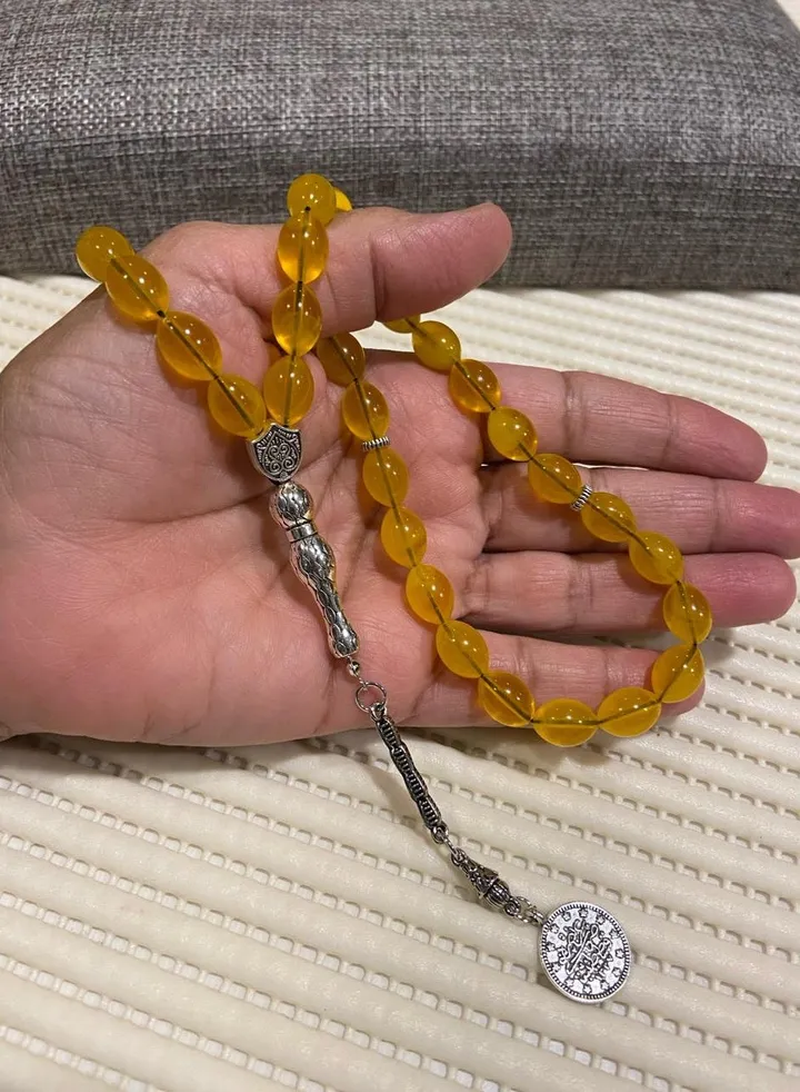 Faturan Prayer Beads For Men 33 Beads Size 8.5mm*12mm