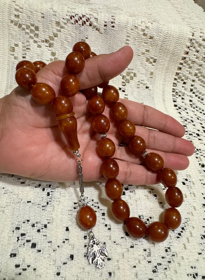 Faturan Prayer Beads For Men 28 Beads Size 13.5mm x 15.5mm