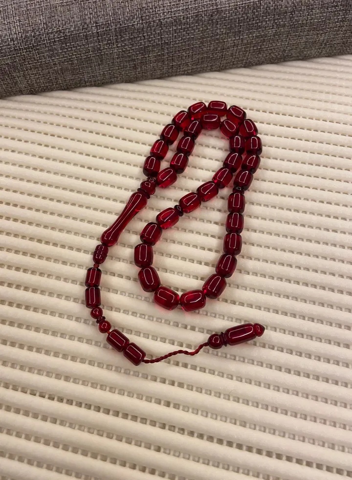 Faturan Bakelite Prayer Beads For Men 33 Beads Size 10mm x 13mm