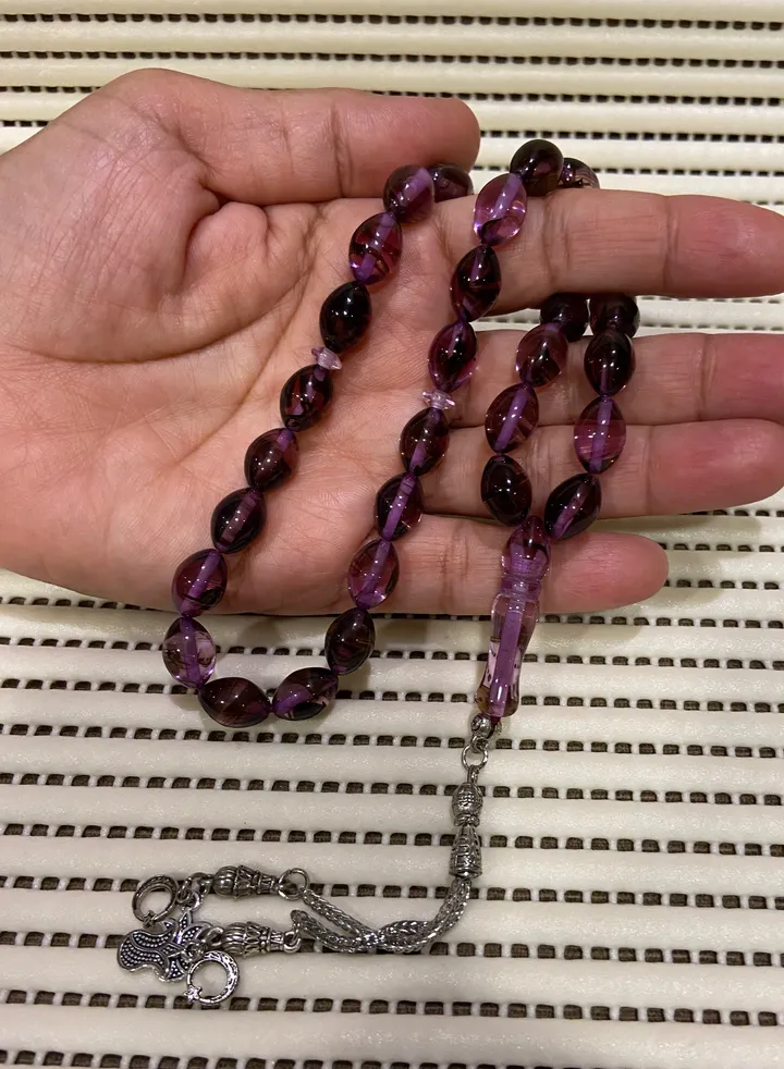 Faturan Prayer Beads For Men 33 Beads Size 9mm x 12.5mm