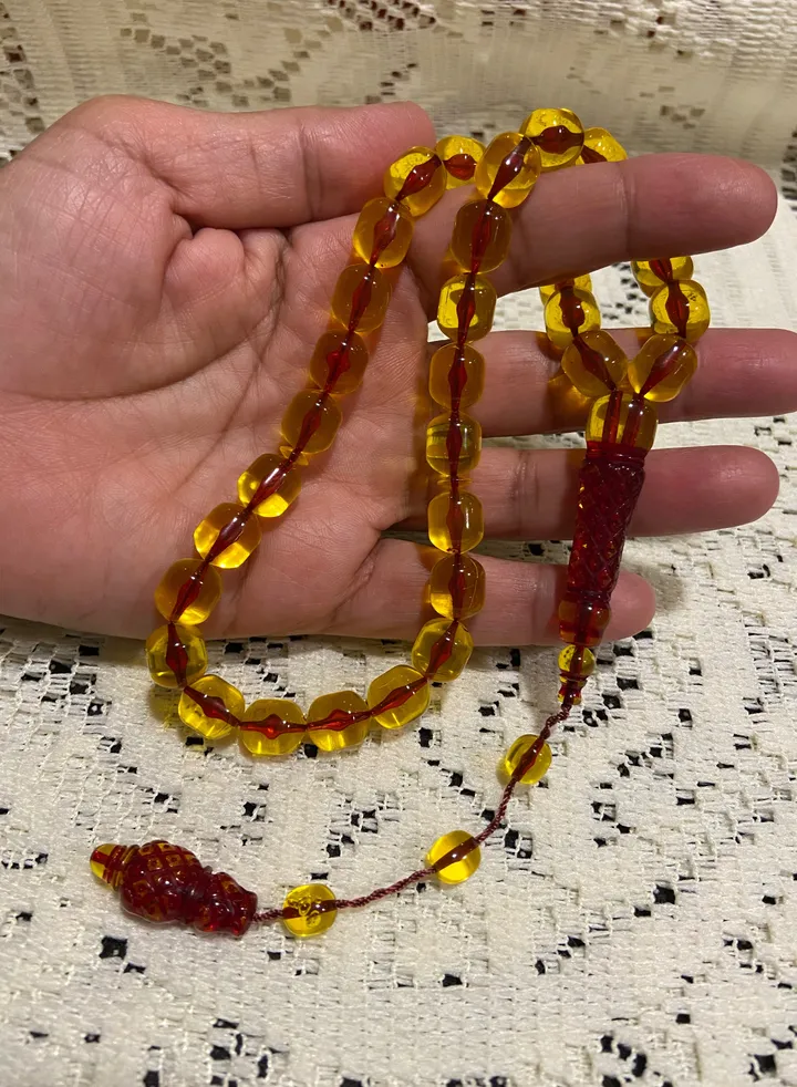 Faturan Prayer Beads For Men 33 Beads Size 10mm x 11.5mm
