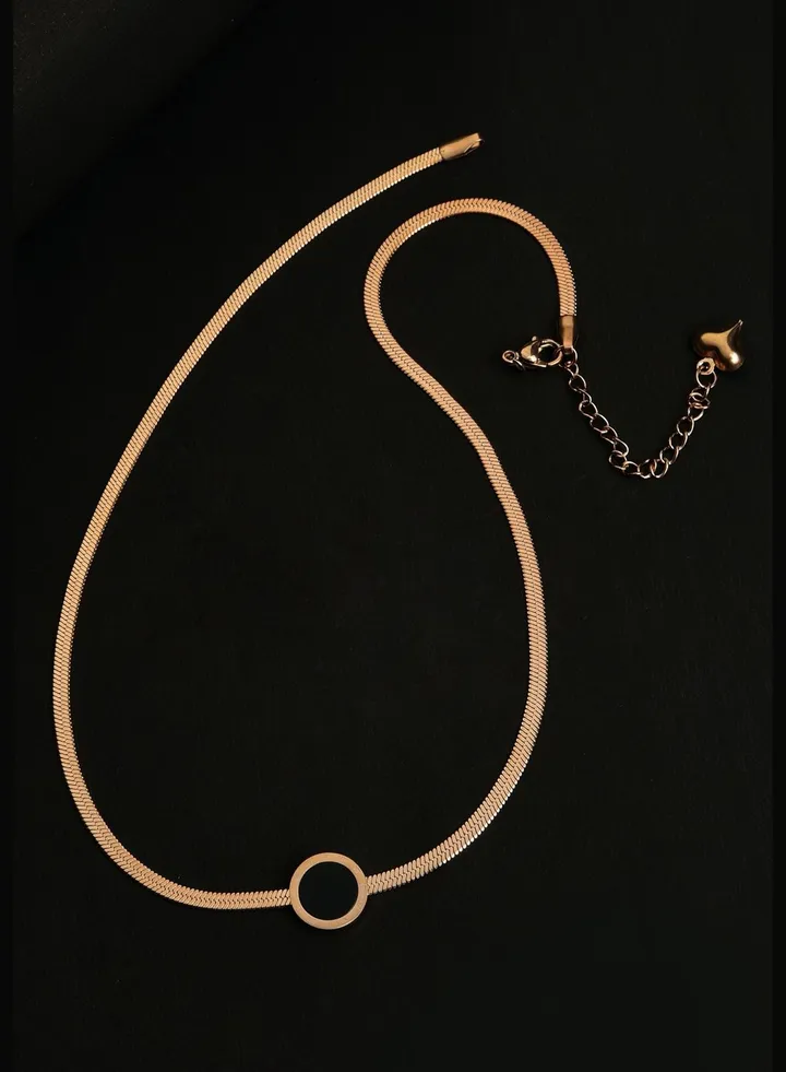 Gold Plated Stone Designer Pendant