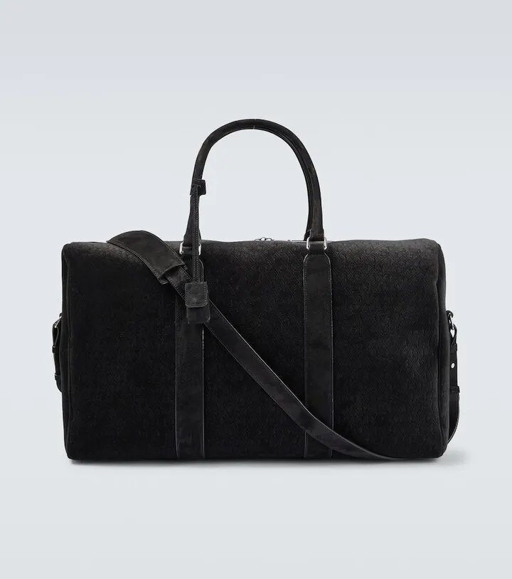 Le Monogramme 48H velvet duffel bag