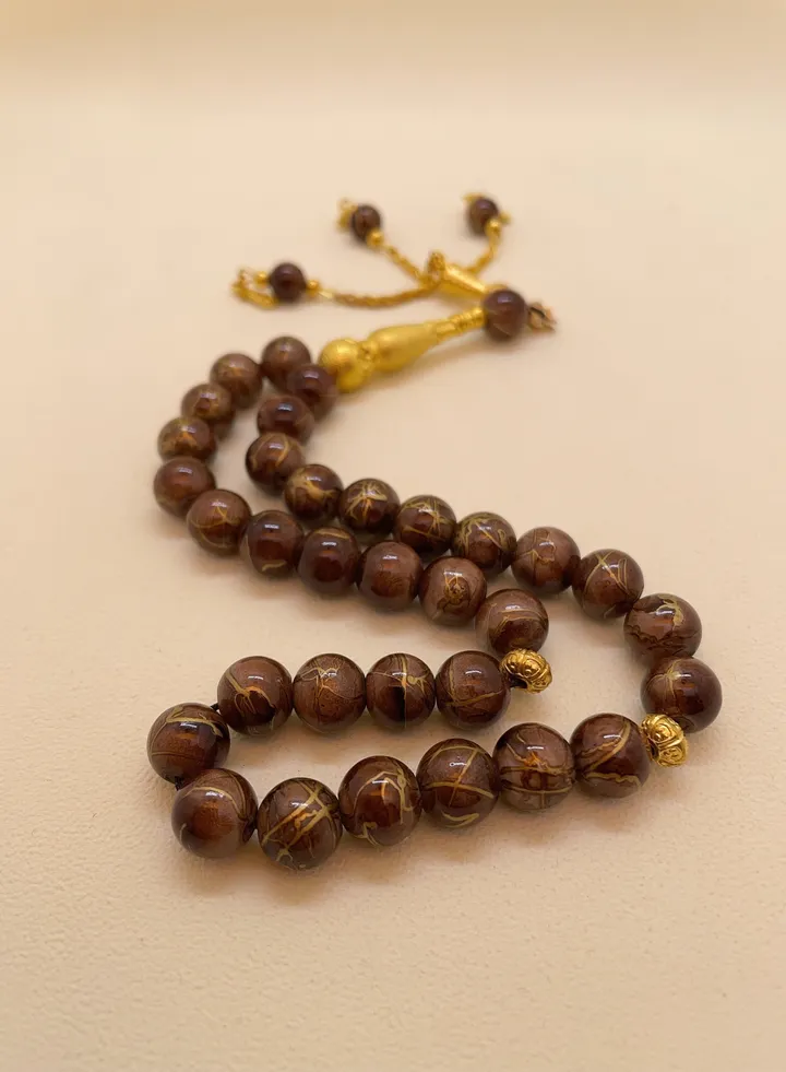 33 Glass Beads Tasbih/10mm