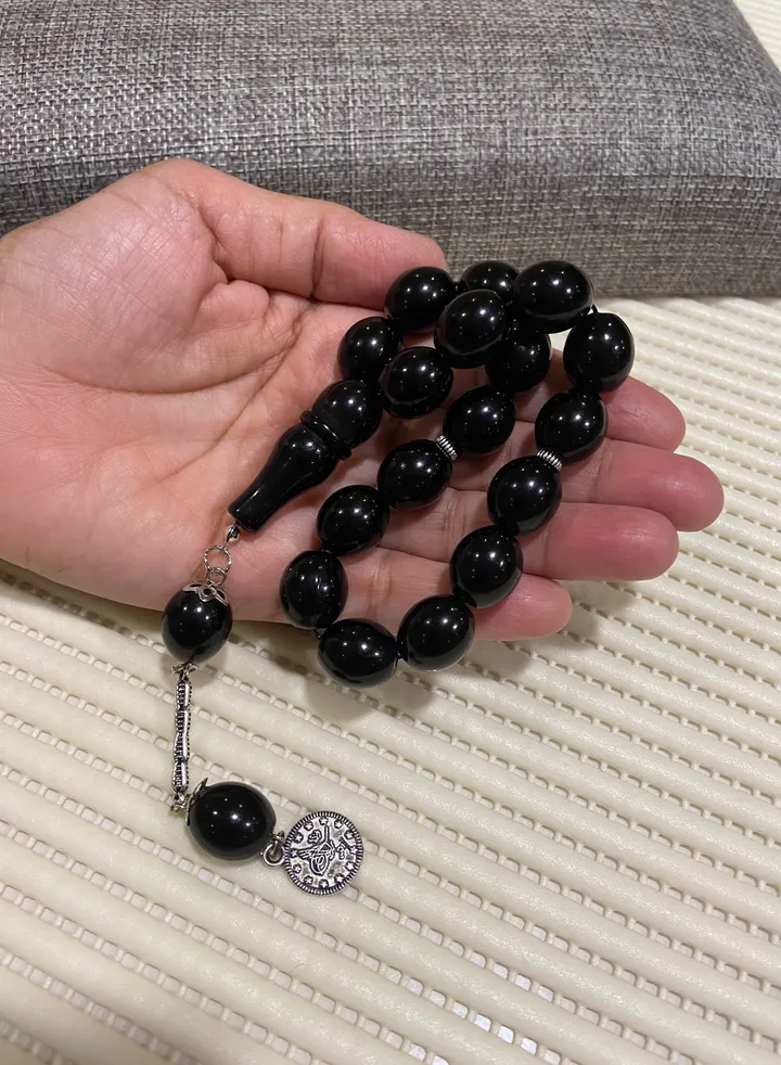 Faturan Prayer Beads For Men 17 Beads Size 13.5mm*15.5mm