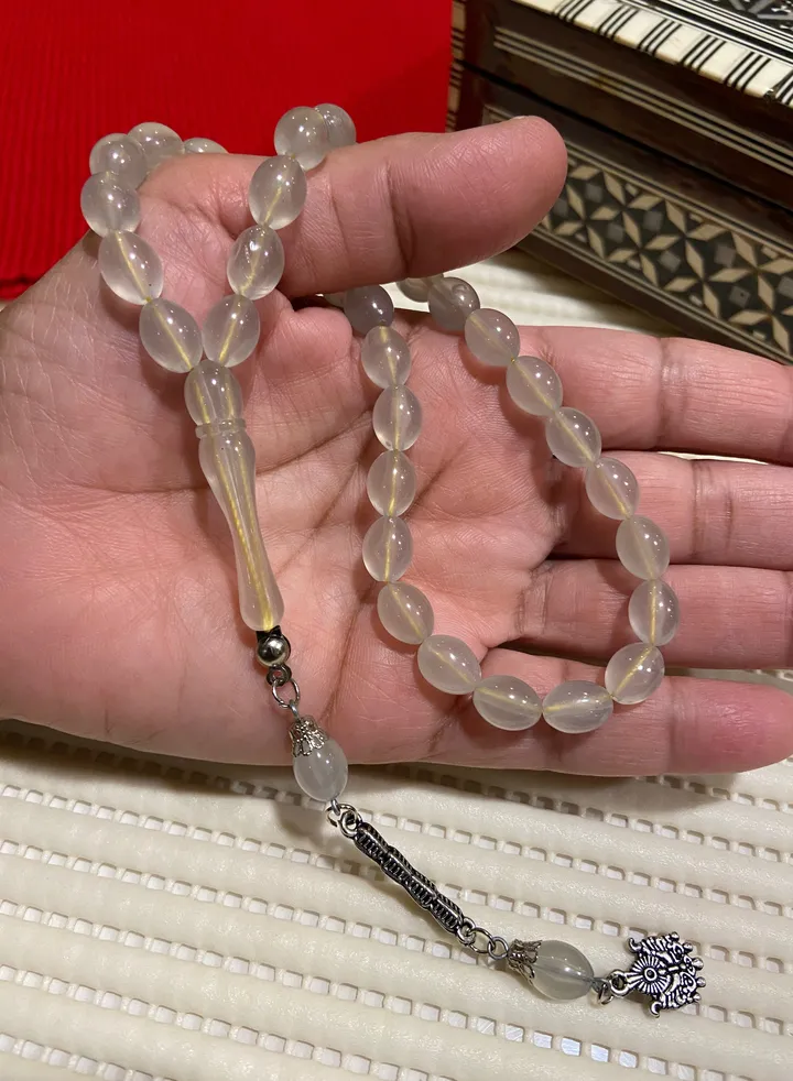 Faturan Bakelite Prayer Beads For Men 33 Beads Size 8mm x 10.5mm