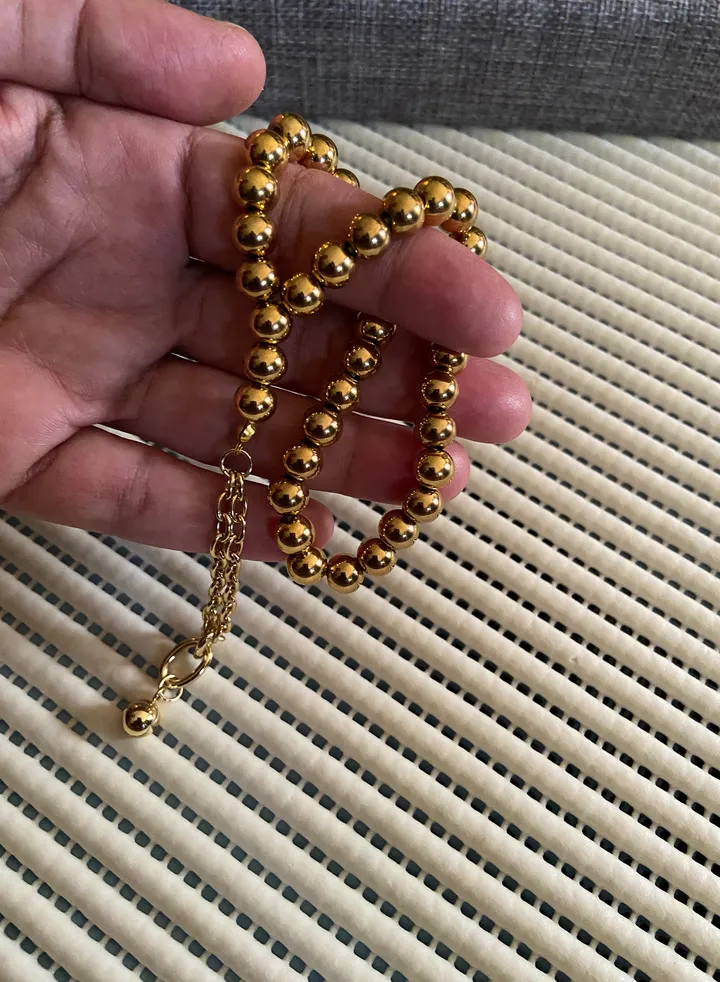 High Quality Stainless Steel Prayer Beads For Men 35 Beads Size 8mm