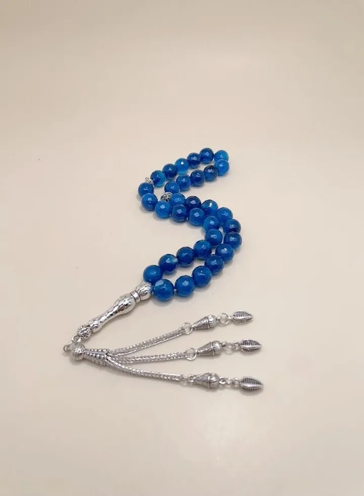 33 Natural Crystal Stones Tasbih/10mm