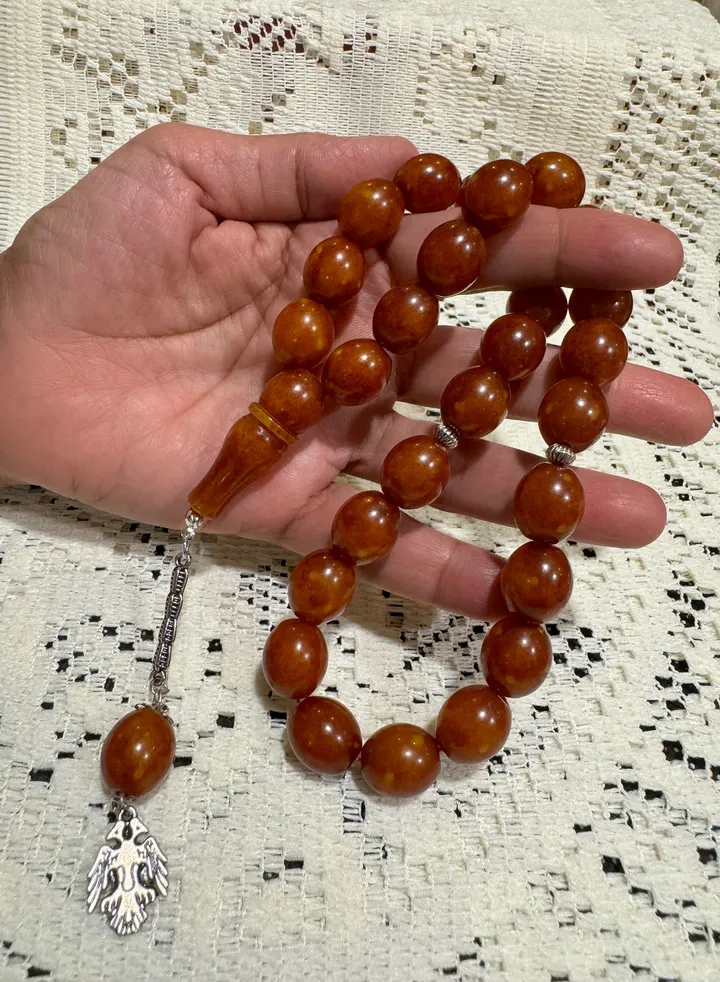 Faturan Prayer Beads For Men 28 Beads Size 13.5mm x 15.5mm