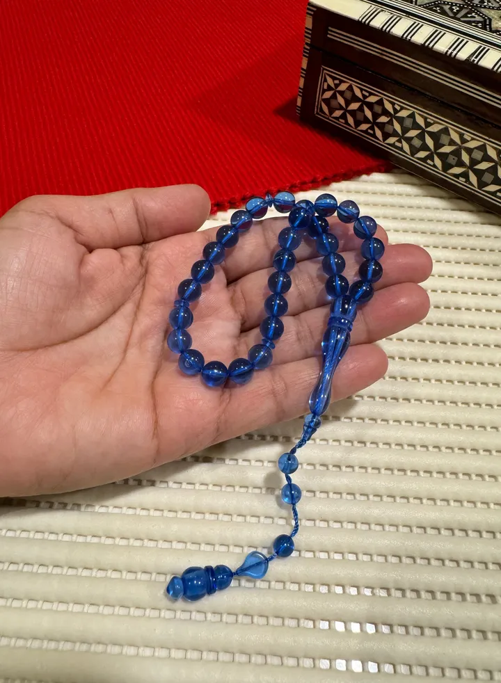 Small Faturan Bakelite Prayer Beads For Men 33 Beads Size 8mm