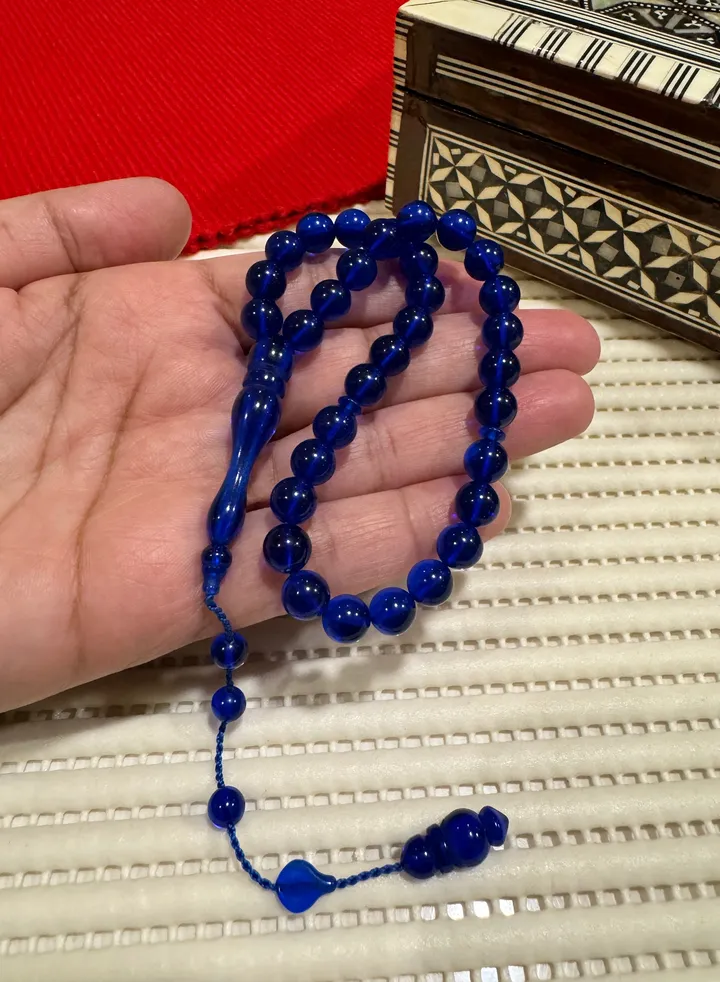 Small Faturan Bakelite Prayer Beads For Men 33 Beads Size 8mm