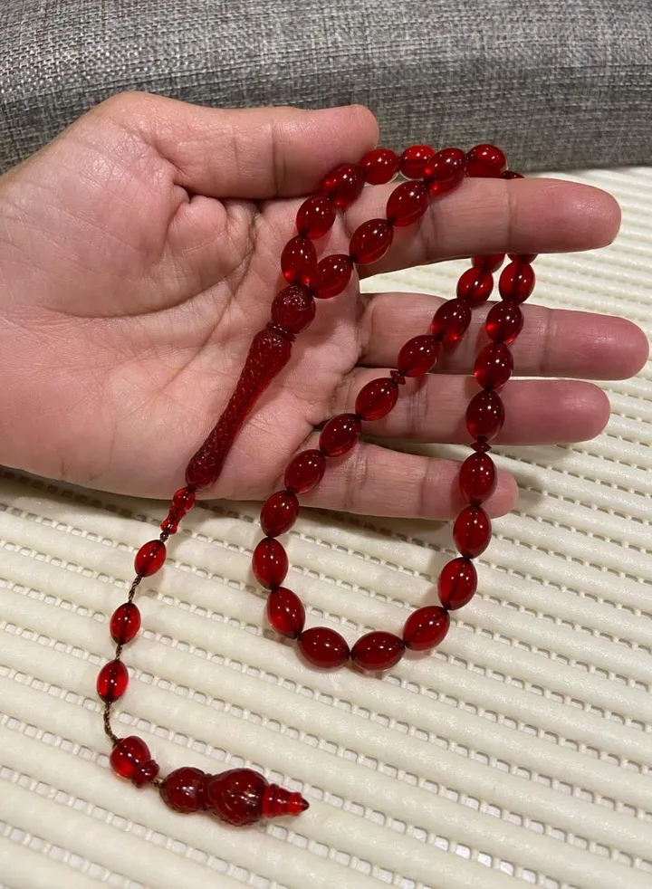 Faturan Prayer Beads For Men 33 Beads Size 8.5mm*12mm