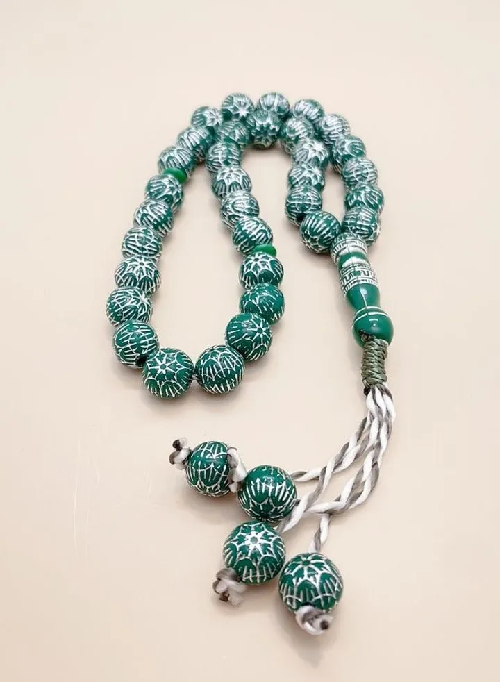 3 Pack/99 Acrylic Prayer Beads/Tasbih/8mm