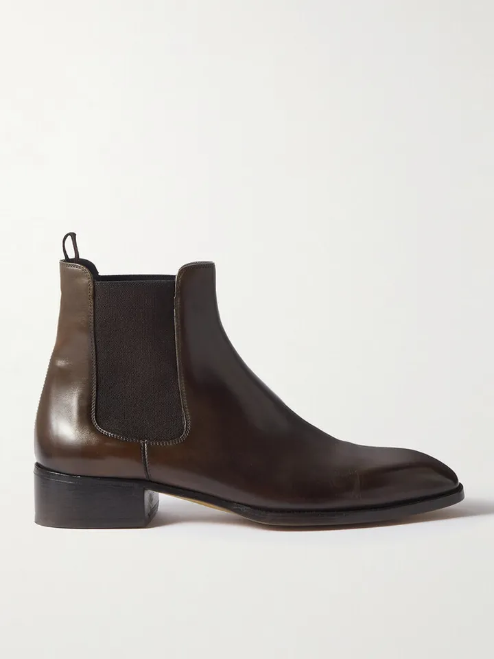 Leather Chelsea Boots