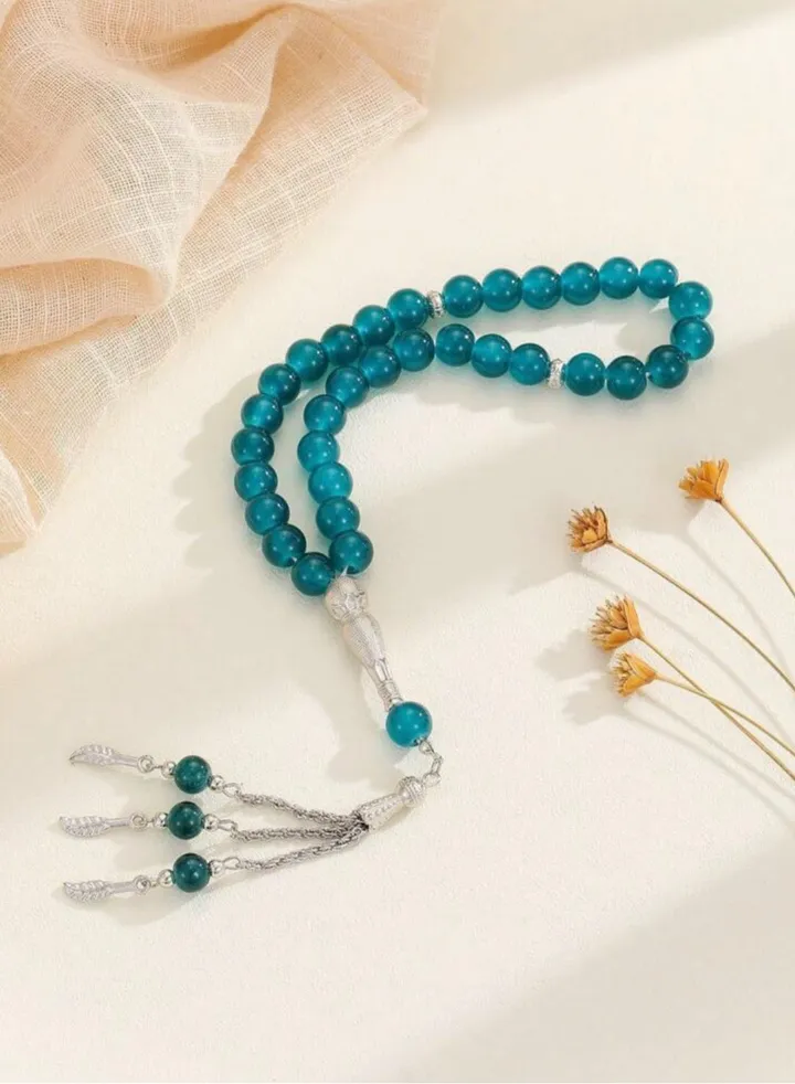 Crystal Glass Prayer Beads For Men 33 Beads Size 10mm