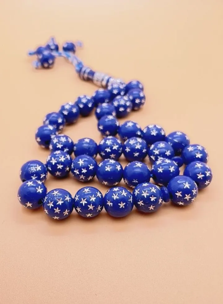 3 Pack/33 Acrylic Prayer Beads/Tasbih/12mm