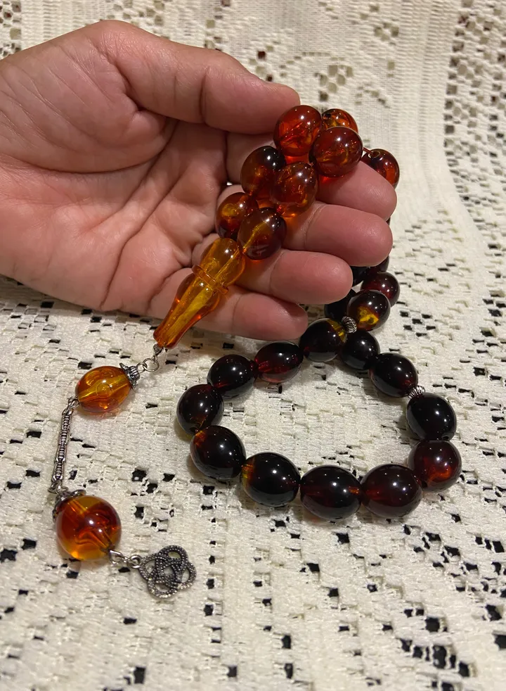 Faturan Prayer Beads For Men 28 Beads Size 13.5mm x 15.5mm