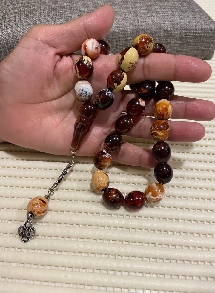 Faturan Prayer Beads For Men 28 Beads Size 13.5mm*15.5mm