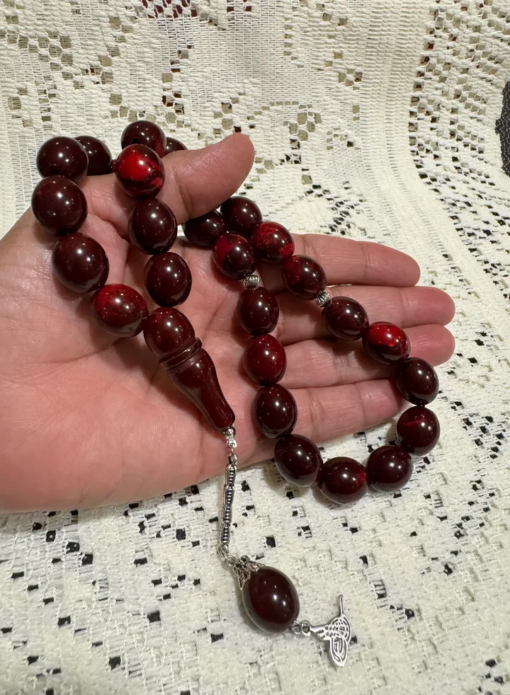 Faturan Prayer Beads For Men 28 Beads Size 13.5mm x 15.5mm