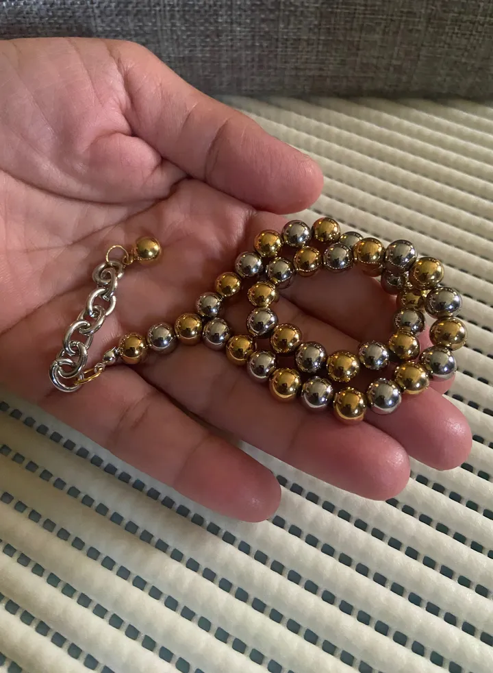 High Quality Stainless Steel Prayer Beads For Men 35 Beads Size 8mm