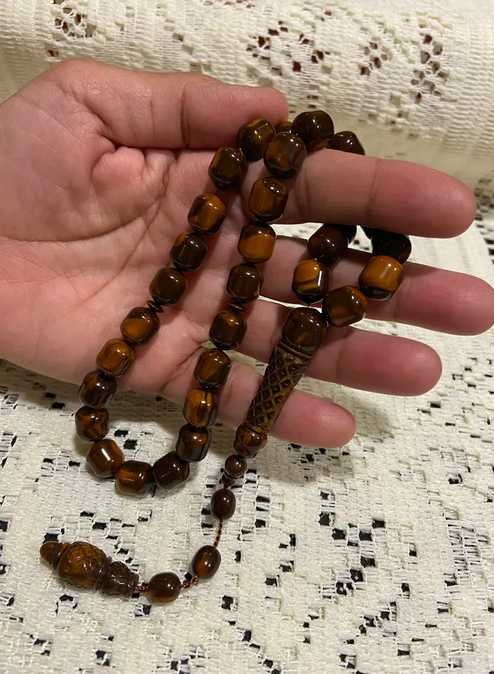 Faturan Prayer Beads For Men 33 Beads Size 10mm x 11.5mm