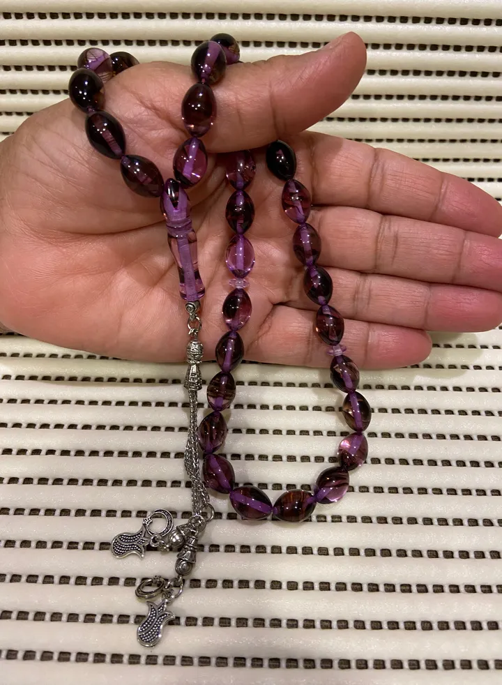 Faturan Prayer Beads For Men 33 Beads Size 9mm x 12.5mm